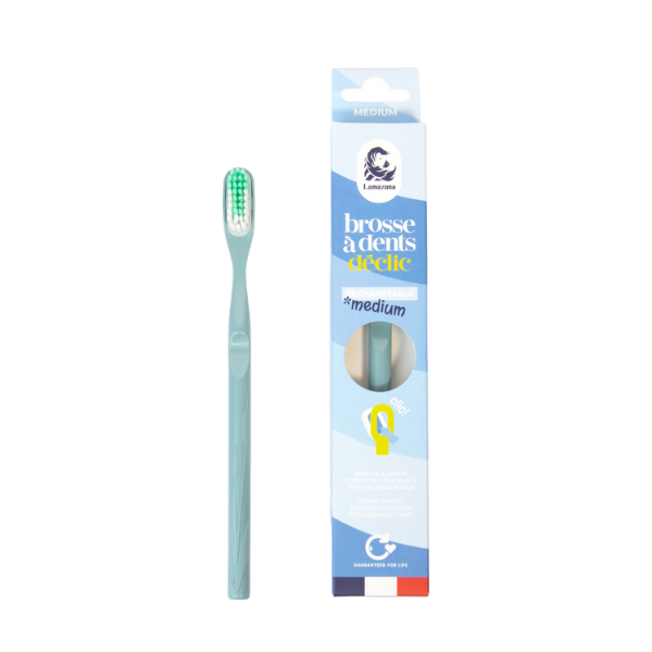 Brosse à dents - medium - eu bleu orage - 1